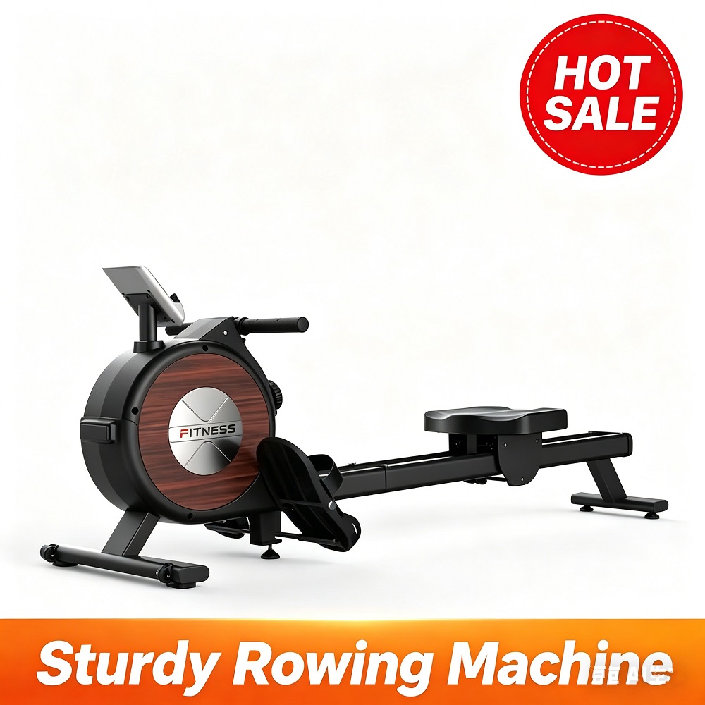 Home Gym Rowing Machine - Запатентованный уникальный гребной тренажер с 16