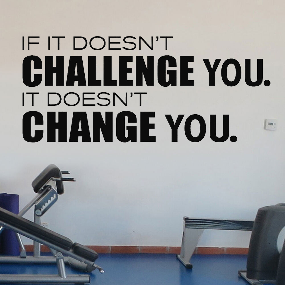 Home Gym Quotes - Не вызывайте, ты не меняешь, цитаты