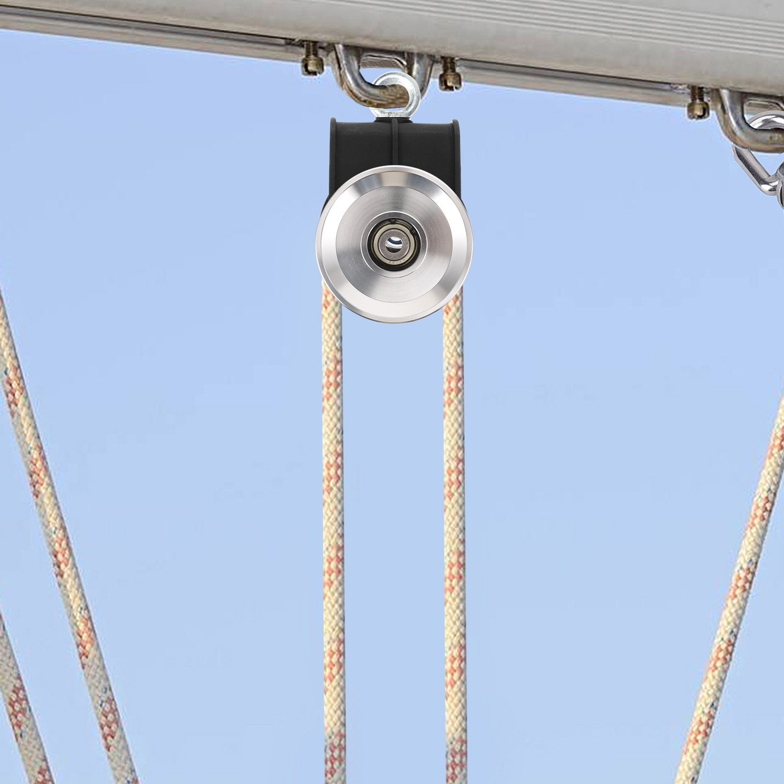Home Gym Equipment Diy - Универсальный прочный подшипниковый шкив из алюминиевого