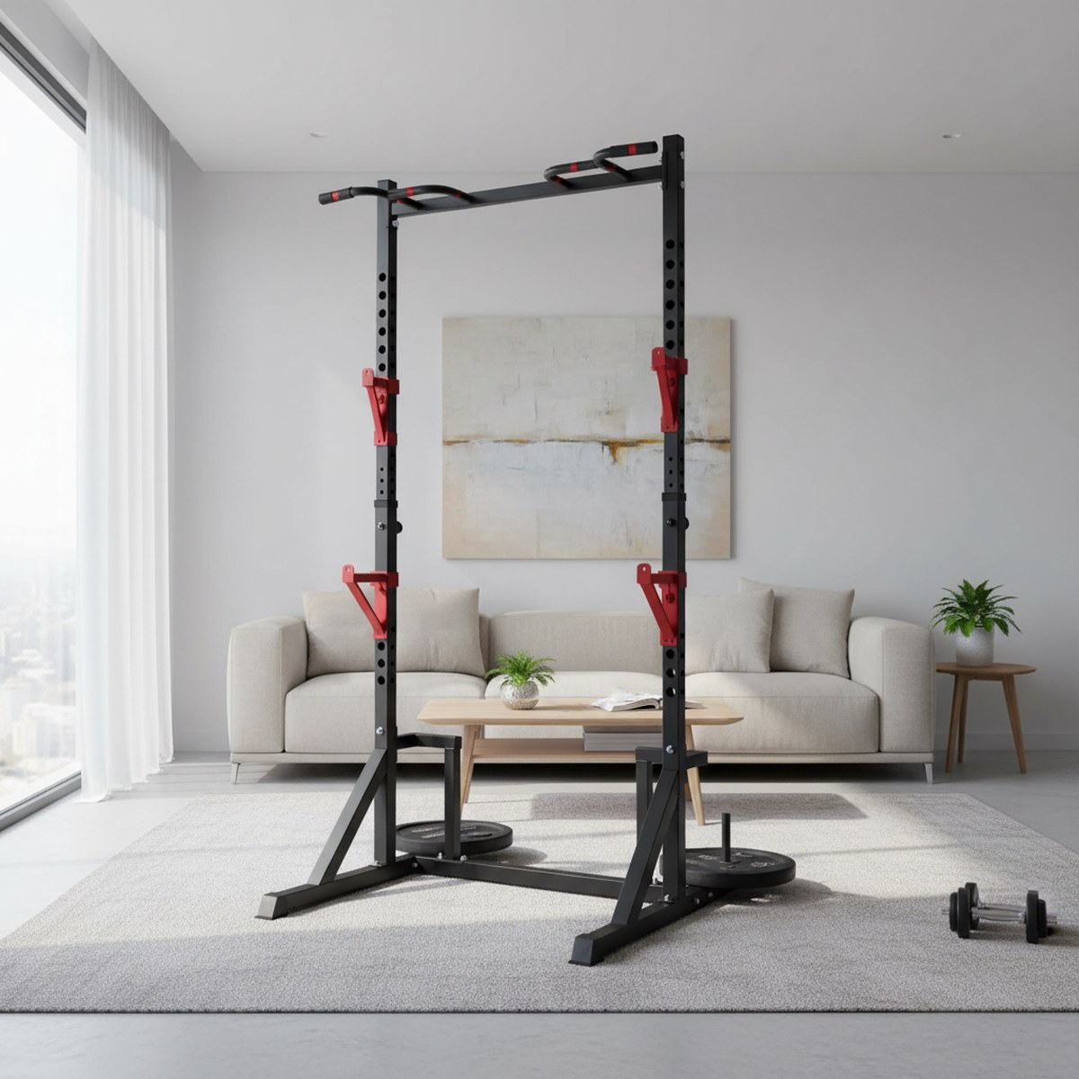 Регулируемая силовая стойка с  – обзор и цена Home Gym Gym Equipment