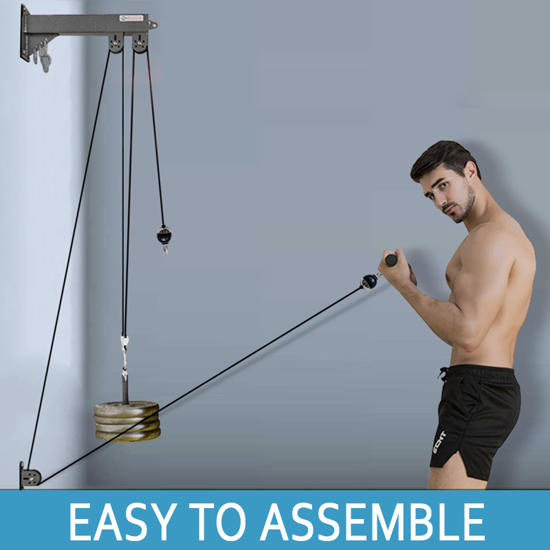 Настенная система шкивов для с – обзор и цена Home Gym Rowing Machine