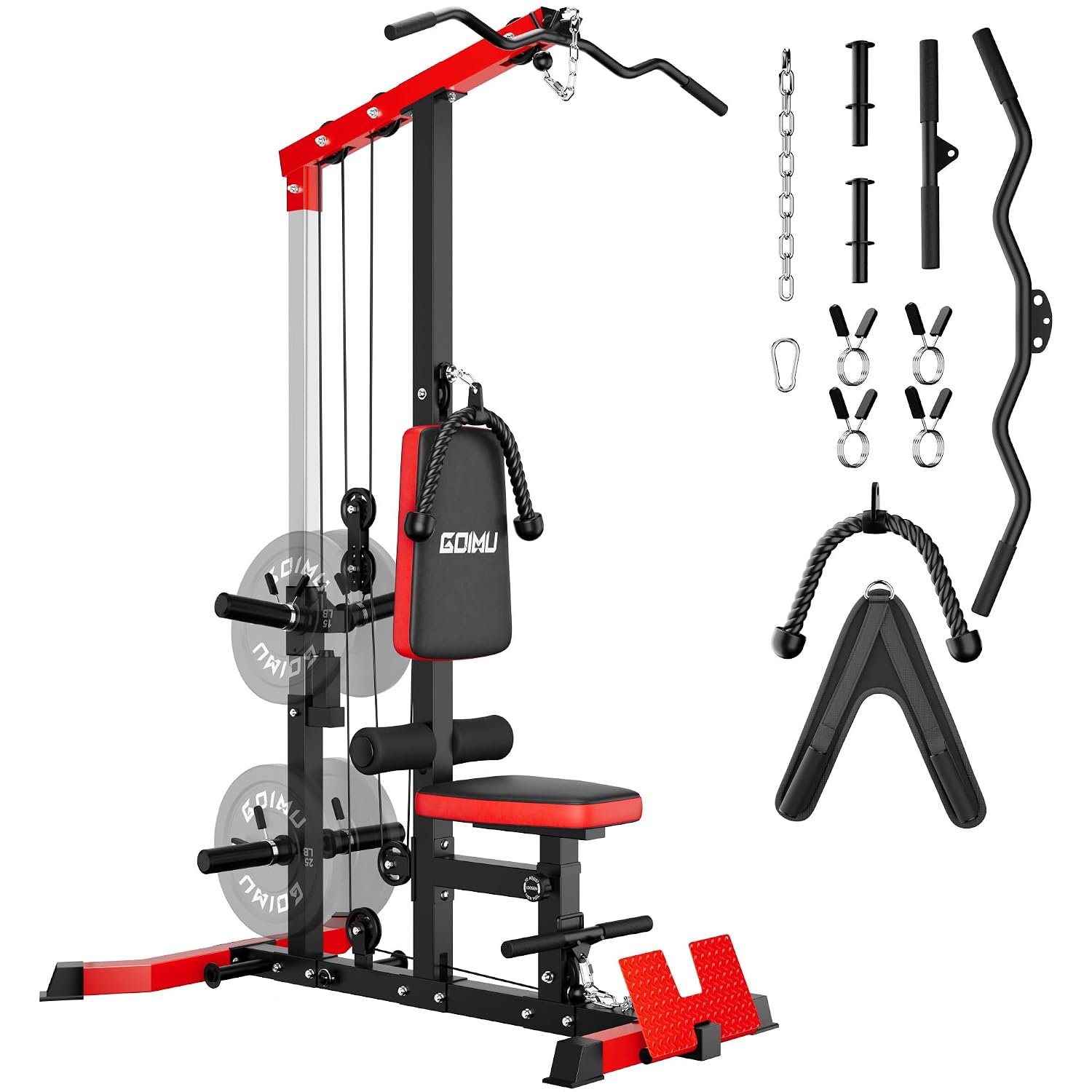 Тренажер для тяги и гребли (LA – обзор и цена Home Gym Rowing Machine