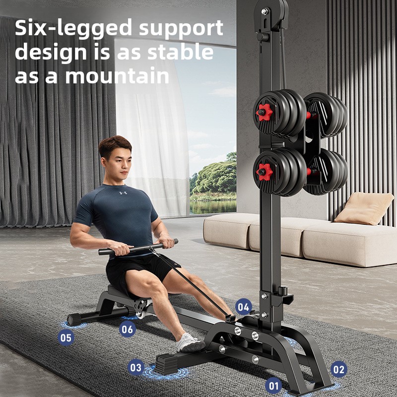 Гребной тренажер для дома и сп – обзор и цена Home Gym Rowing Machine