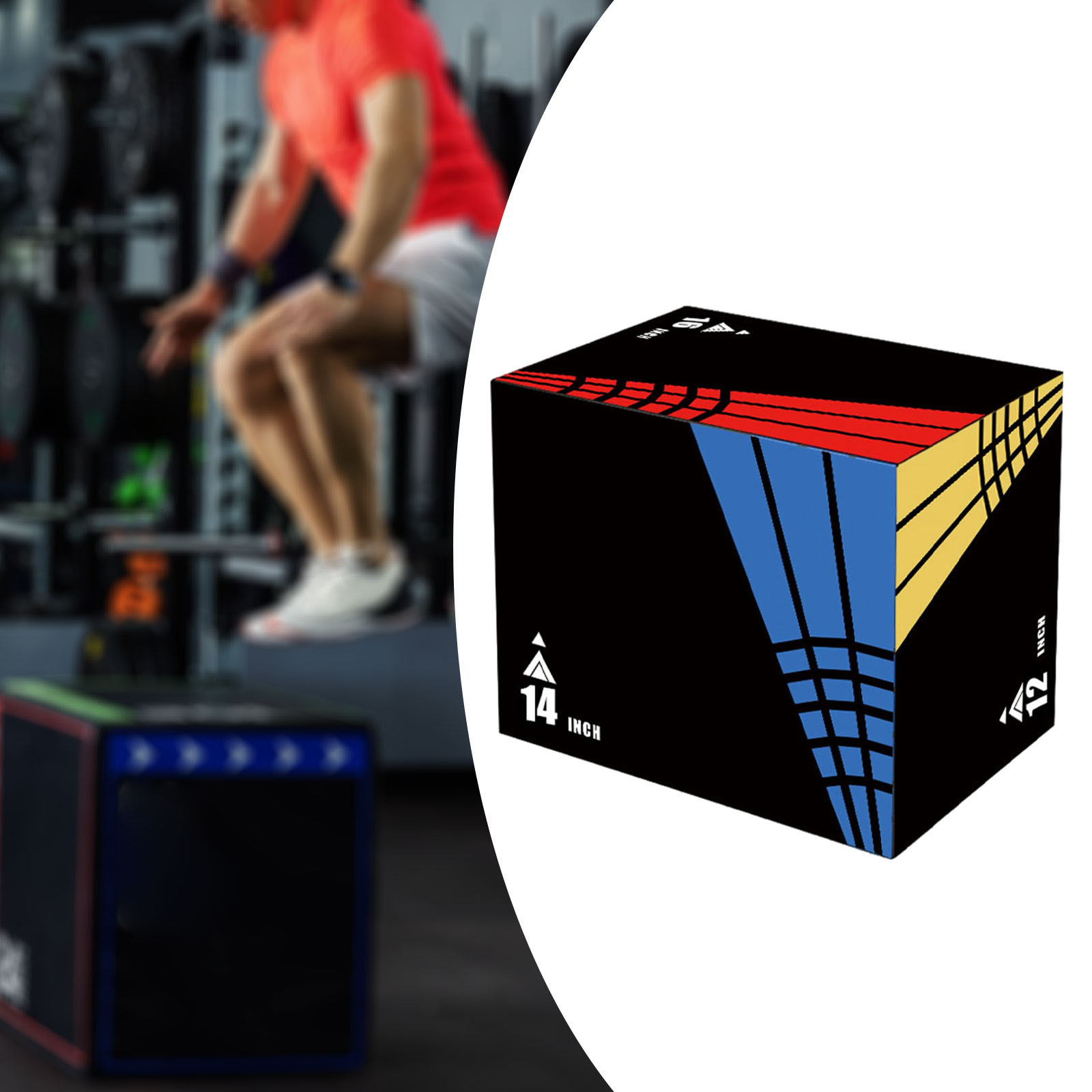 Коробка для прыжков 3-в-1, пли – обзор и цена Home Gym Equipment Set