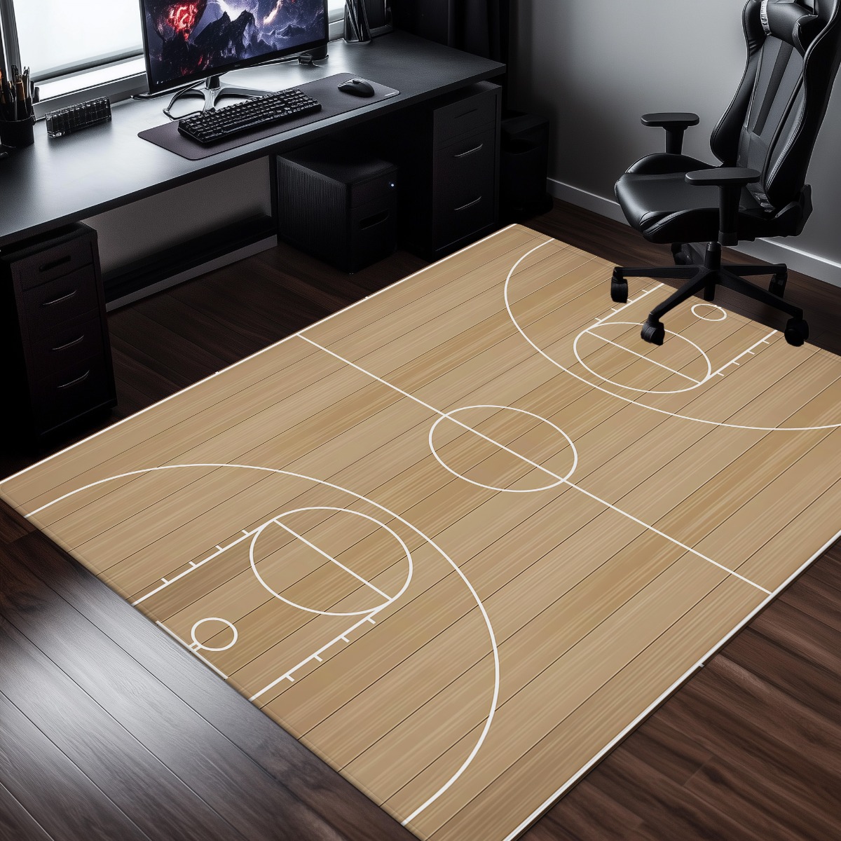 Дизайн баскетбольного двора, п – обзор и цена Home Gym And Basketball Court