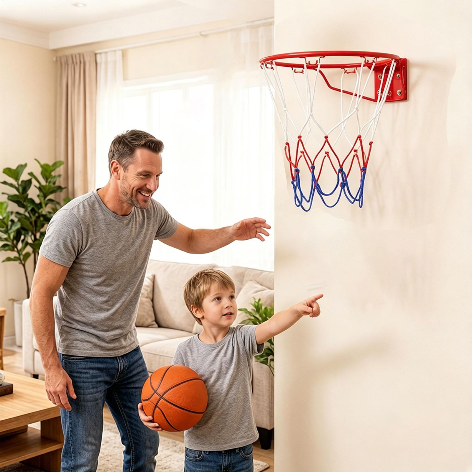 Баскетбольное кольцо с сеткой  – обзор и цена Home Gym And Basketball Court