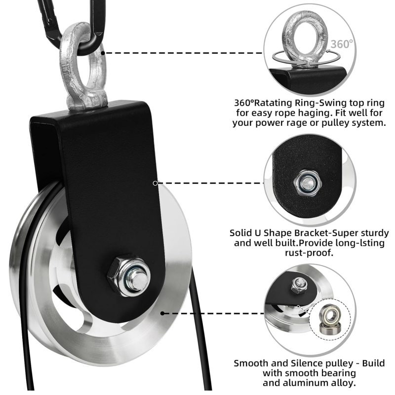 1 шт. алюминиевый тросовый рол – обзор и цена Home Gym Equipment Diy