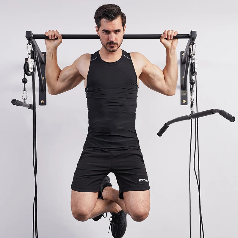 Настенный DIY фитнес-шкив, тро – обзор и цена Home Gym Equipment Diy