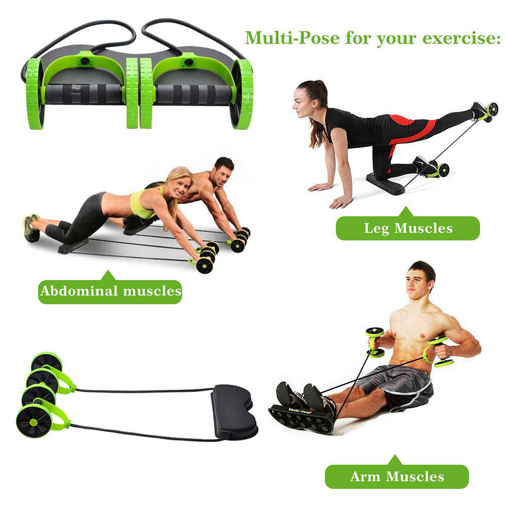 Брюшный ролик с двойным колесо – обзор и цена Home Gym Second