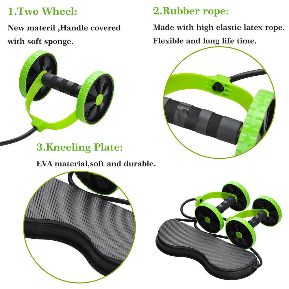 Брюшный ролик с двойным колесо – обзор и цена Home Gym Second