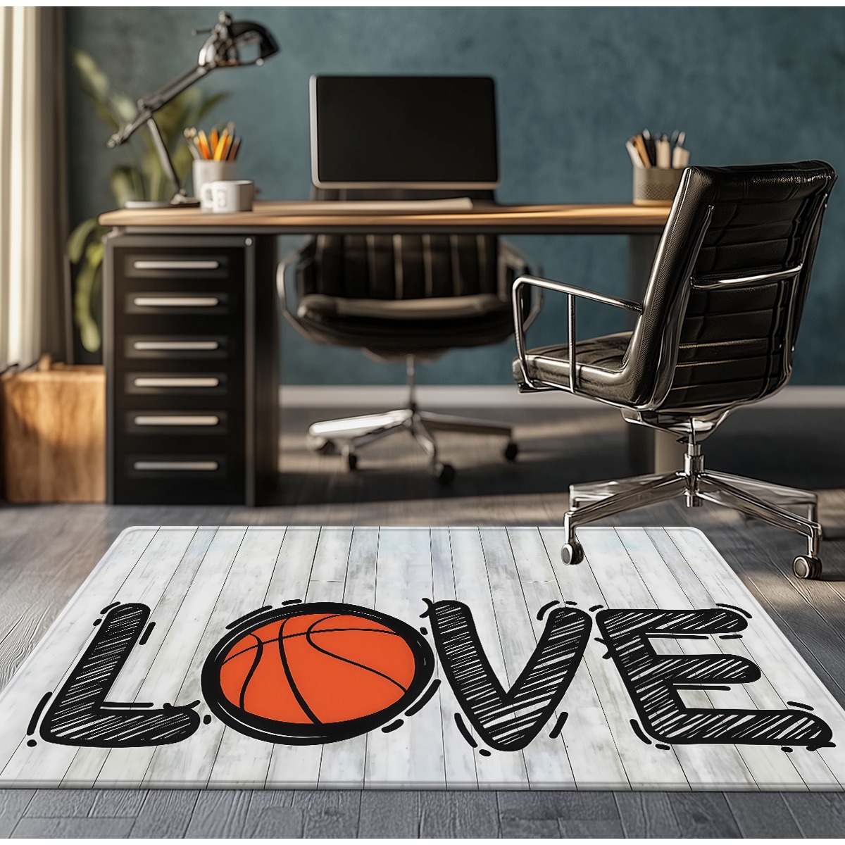 Баскетбольный ковер с текстуро – обзор и цена Home Gym And Basketball Court